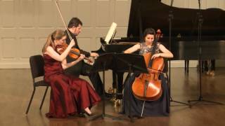 Trio Appassionata plays Ravel Piano Trio in A minor [upl. by Adelina203]