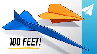 5 Easy Paper Airplanes that Fly REALLY Far — How to Make the Easiest Paper Airplanes [upl. by Enirehtacyram]