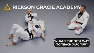 Rickson Gracie talks about teaching methodology [upl. by Suedama]