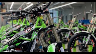 Visita a la fábrica de motos de trial VERTIGO MOTORS [upl. by Ainollopa]