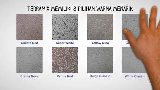 Tips Cara Pasang Teraso Cor Lantai Terramix  Jual Bahan Teraso Cor Terramix [upl. by Allebram56]