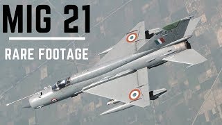 Mig 21 Take Off amp Cockpit View  Rare Footage [upl. by Ikkiv]