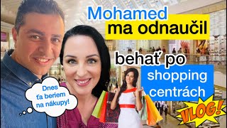 VLOG MOHAMED MA ODNAUČIL BEHAŤ PO SHOPPING CENTRÁCH😅 [upl. by Kaplan]