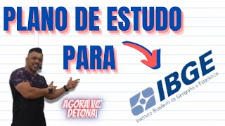 Plano  Cronograma de Estudo para o IBGE  Edital 2021 [upl. by Nwotna]