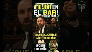 Abascal RIDICULIZA a Rufián por NO CUMPLIR su PROMESA de IRSE  Vox Congreso [upl. by Eelyram]