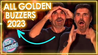 ALL 8 SENSATIONAL Golden Buzzers on BGT 2023 [upl. by Kristoffer532]