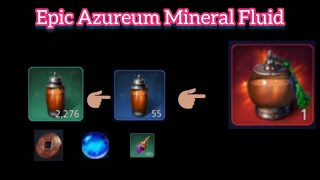 Epic Azureum Mineral Fluid Tips mir4 [upl. by Ailasor]