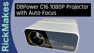 DBPower C16 1080P Projector with AutoFocus [upl. by Lerad]