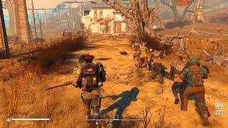 Fallout 4 Overboss and Gang teach the Gunners a lesson on territory [upl. by Brie]