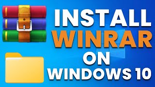 How To Install WinRAR On Windows 10 [upl. by Carlo]