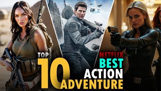 Top 10 Best Action Movies on Netflix  Best Hollywood Action Movies to Watch in 2024  Top 10 Action [upl. by Akkire]