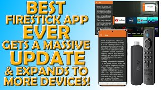 🟠 Best Firestick App Ever Gets Massive Update and Expands To More Devices 🟠 [upl. by Moria]