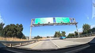 Drive Covina to Rancho Cucamonga  California Highways 10 57 210 [upl. by Votaw]