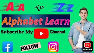 A To Z English Alphabet Learn❤️❤️🌝🌝 [upl. by Graves]