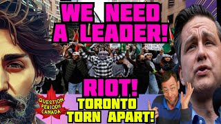 TORONTO TORN APART HAMAS PROTEST DOESNT END WELL [upl. by Genny]