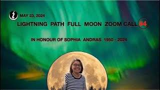 LIGHTNING PATH FULL MOON ZOOM 4 [upl. by Annmaria]