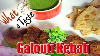 Galouti Kebab Recipe What A Taste  Vanitha TV [upl. by Nirej226]