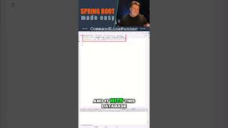Spring Boot CommandLineRunner [upl. by Florina392]
