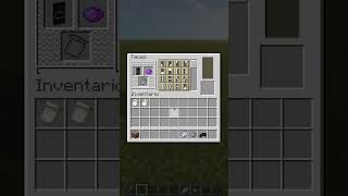 Minecraft Come fare uno stendardo del chiaro di luna viola shorts [upl. by Hamimej]