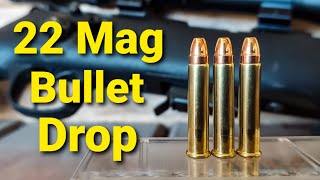 22 Mag Bullet Drop  Demonstrated and Explained [upl. by Johppa]