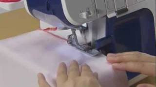 Brother 4234d Overlocker Tutorial [upl. by Jodee]