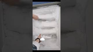 ASMR FREEZER FROST SCRAPING [upl. by Oiliruam]