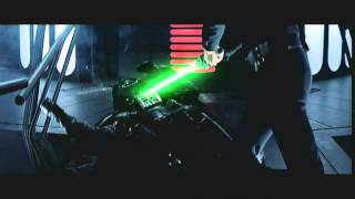 vader vs luke return of the jedi [upl. by Anreval]