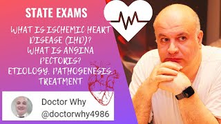 What is Ischemic Heart Disease IHD What is Angina pectoris Etiology Pathogenesis Treatment [upl. by Kantor135]