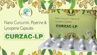 CURZACLP capsules Benefits of nanocurcumin peperine and lycopene [upl. by Astri545]