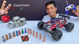 Remote Control Car  AA Duracell Battery VS Ordinary Zinc battery Drain test [upl. by Ahsital260]