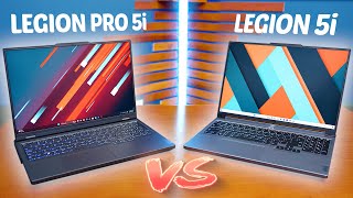 Lenovo LEGION PRO 5i vs LEGION 5i  The Best Affordable Gaming Laptops [upl. by Hungarian568]