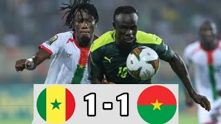 Senegal vs Burkina Faso 11 Highlights  Africa Cup 2024 eFootball Game Play [upl. by Kantor76]