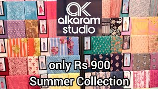 Alkaram Studio Lawn Collection Rs 900 only [upl. by Esetal]