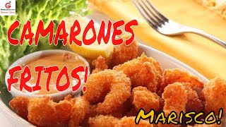 Como hacer camarones fritos  recetas de cocina [upl. by Eissac976]