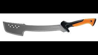 Review Fiskars 29 Inch Machete Axe [upl. by Linell]