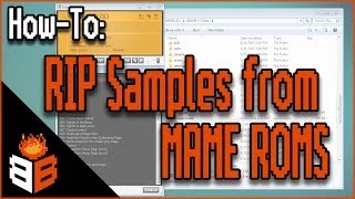 HowTo RIP Samples from MAME ROMS [upl. by Enamrej]