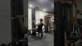 Lat pull down exercise 1year body transformation back 1yeartransformation beginners gymworkout [upl. by Naesed]