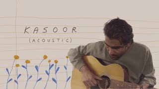 Prateek Kuhad  Kasoor Acoustic Live Performance  Animation Video [upl. by Boyden977]