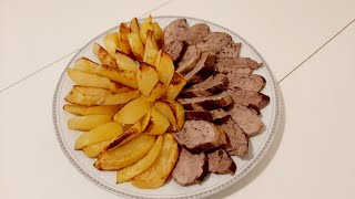 FILETTO DI MAIALE AL FORNO CON PATATE [upl. by Reklaw]