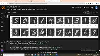 denoising autoencoder in python  computer vision شرح عربي [upl. by Eastlake]