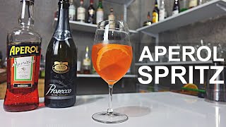 How to make an Aperol Spritz  2 WAYS [upl. by Greysun]