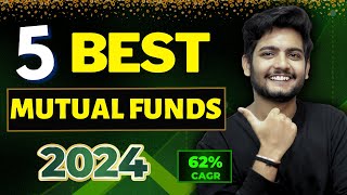 Best Mutual Funds in 2024🔥  Top 5 Mutual Funds To Invest  Multibagger Portfolio💰 [upl. by Itsym]