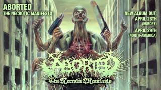 ABORTED  Necrotic Manifesto ALBUM TRACK [upl. by Loma]