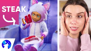 ABNORMAL toddler behaviour The Sims 4 Werewolves  pt 7 [upl. by Laehcimaj441]