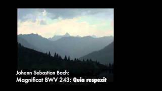 JS Bach Magnificat BWV 243 Quia respexit [upl. by Herzel498]