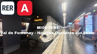 RER A MI09 TERI Val de Fontenay  Houilles Carrières sur Seine [upl. by Anirehtak]