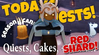 ALL Dailies  Season Candles Quests Treasure Cakes and Red Shard  Valley of Triumph Nov 1 [upl. by Thurstan]