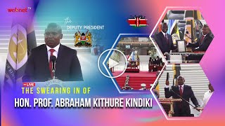 🇰🇪 🔴Live KINDIKIS SWEARING AS DEPUTY PRESIDENT FULL COVERAGE [upl. by Drawdesemaj]