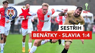 SESTŘIH Benátky  Slavia 14 Hladký postup favorita prohru mírnil účetní z pivovaru [upl. by Nevram]