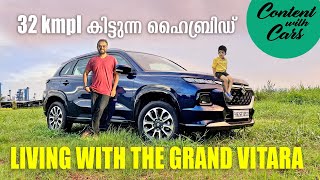 Six Months with a Grand Vitara Hybrid  Malayalam Review  Content with Cars [upl. by Rosanna]